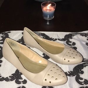 Stud Nude Flats